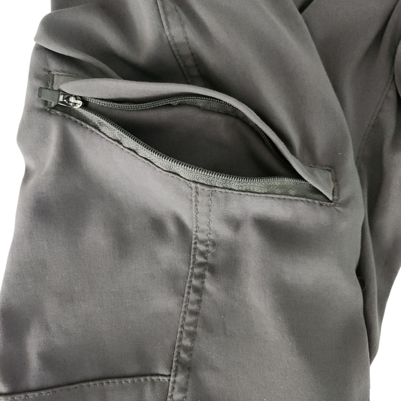 PRANA Breathe Technical Capri Hiking Shorts grey m - Picture 5 of 14